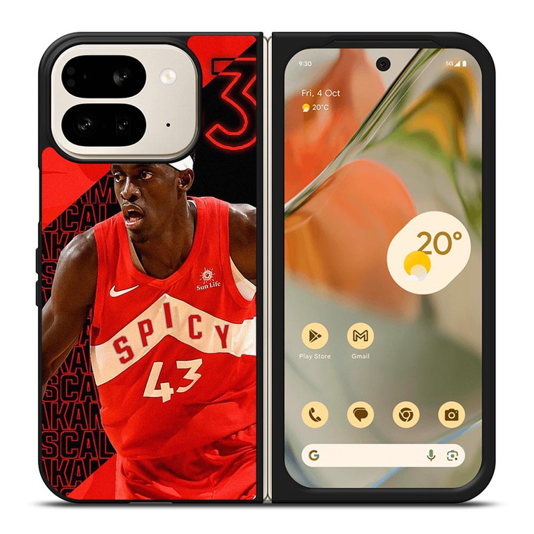 PASCAL SIAKAM TORONTO RAPTORS NBA Google Pixel 9 Pro Fold Case
