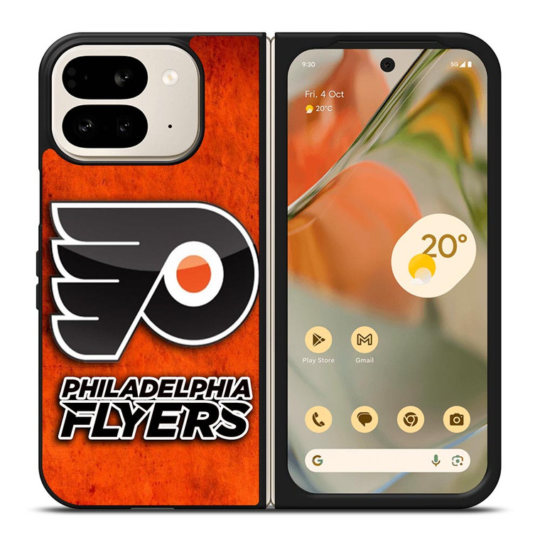 PHILADELPHIA FLYERS ORANGE LOGO Google Pixel 9 Pro Fold Case