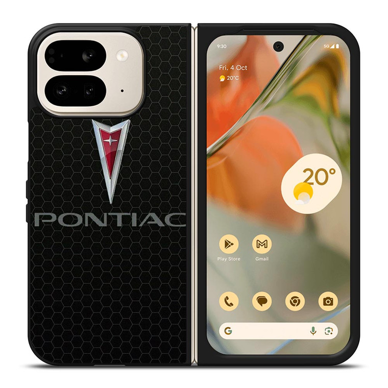 PONTIAC AUTOMOBILE LOGO METAL Google Pixel 9 Pro Fold Case