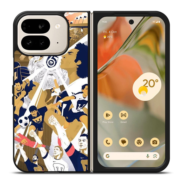 PUMAS UNAM MEXICO WALL Google Pixel 9 Pro Fold Case
