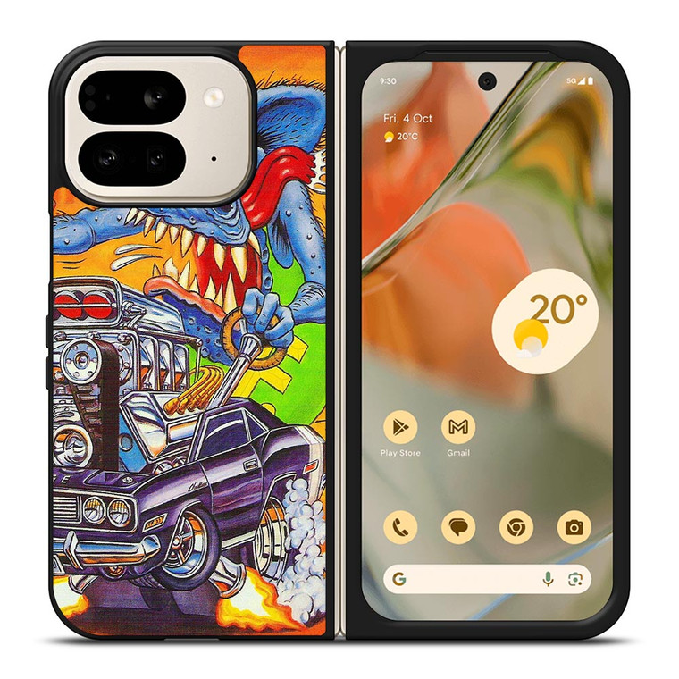 RAT FINK CARTOON Google Pixel 9 Pro Fold Case