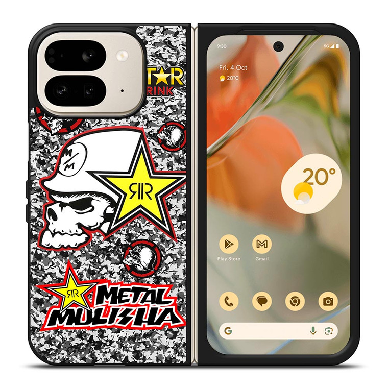 ROCKSTAR METAL MULISHA CAMO Google Pixel 9 Pro Fold Case