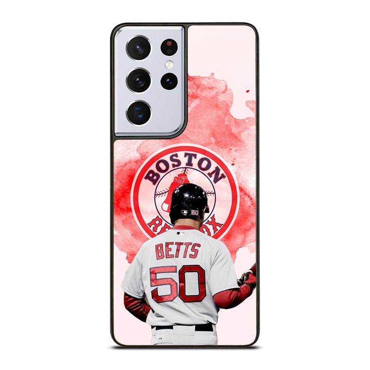 MOOKIE BETTS BOSTON RED SOX Samsung Galaxy S21 Ultra Case