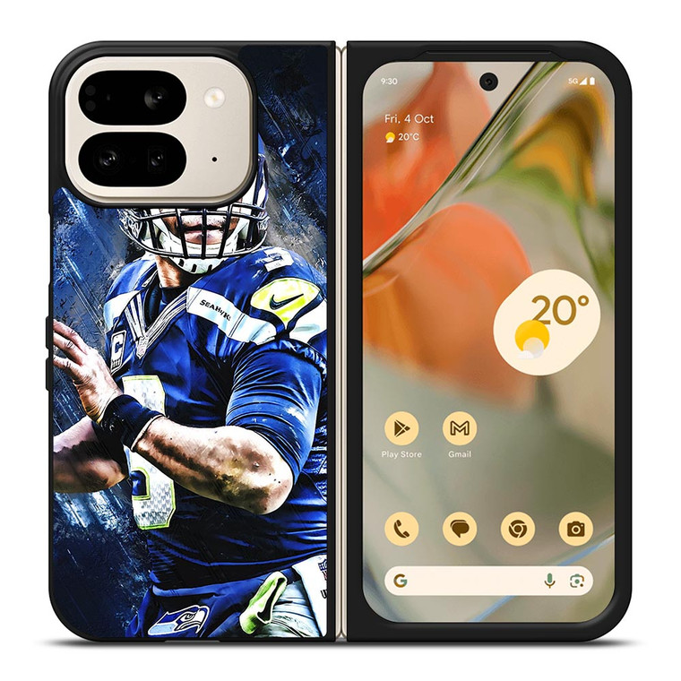 RUSSELL WILSON SEATTLE SEAHAWKS FOOTBALL Google Pixel 9 Pro Fold Case