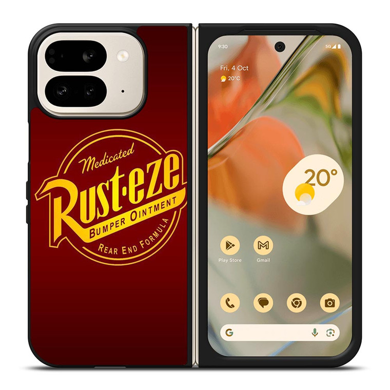 RUSTEZE LIGHTNING MCQUEEN CARS BADGE Google Pixel 9 Pro Fold Case