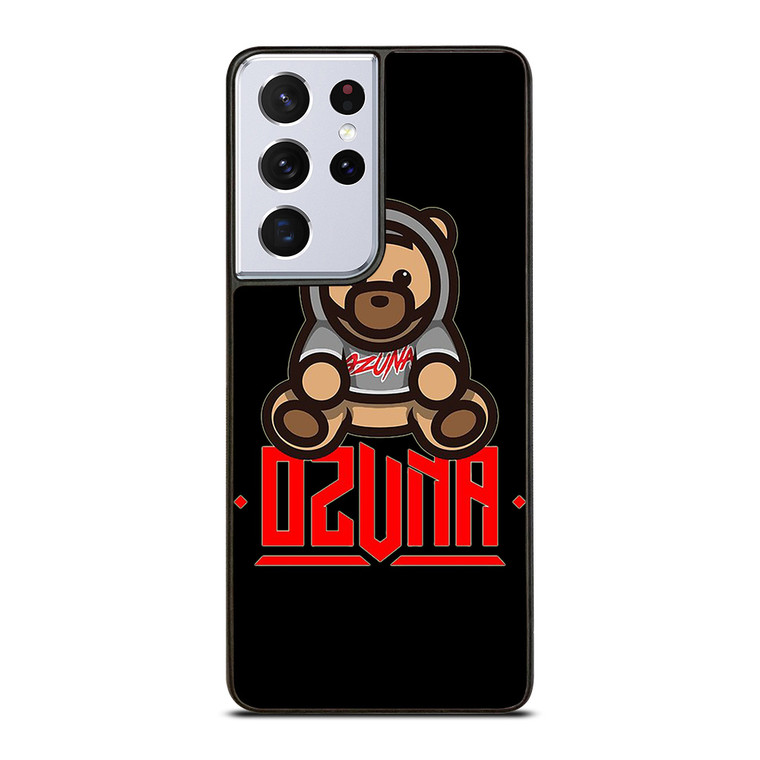 MOSCHINO BEAR WHITE OZUNA Samsung Galaxy S21 Ultra Case MOSCHINO BEAR WHITE OZUNA Samsung Galaxy S21 Ultra Case