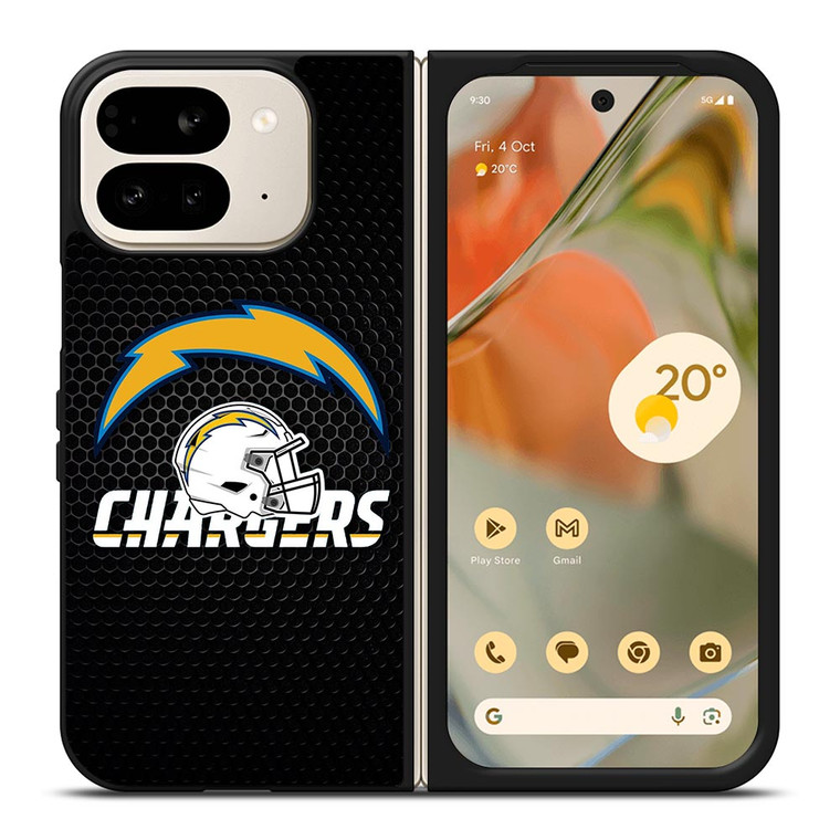 SAN DIEGO CHARGERS METAL LOGO Google Pixel 9 Pro Fold Case