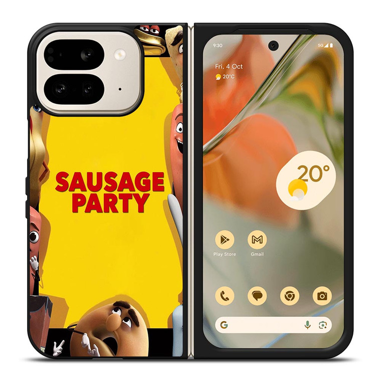 SAUSAGE PARTY CARTOON FRAME ART Google Pixel 9 Pro Fold Case