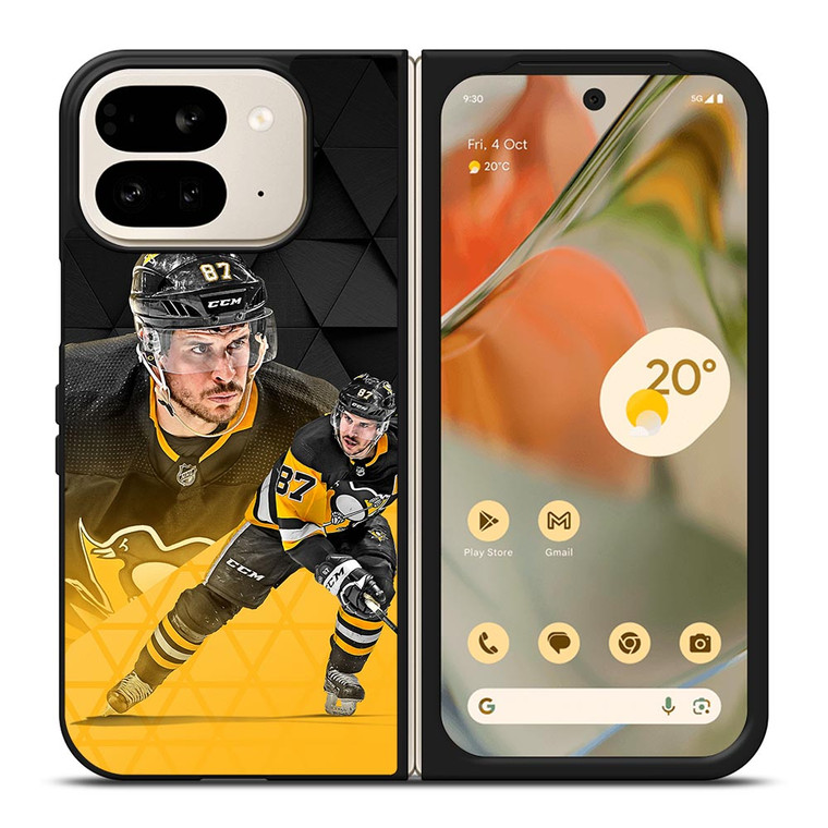 SIDNEY CROSBY PITTSBURGH PENGUINS Google Pixel 9 Pro Fold Case
