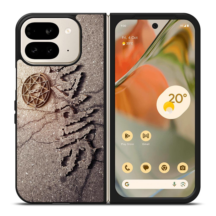 SLIPKNOT BAND ASPHALT LOGO Google Pixel 9 Pro Fold Case