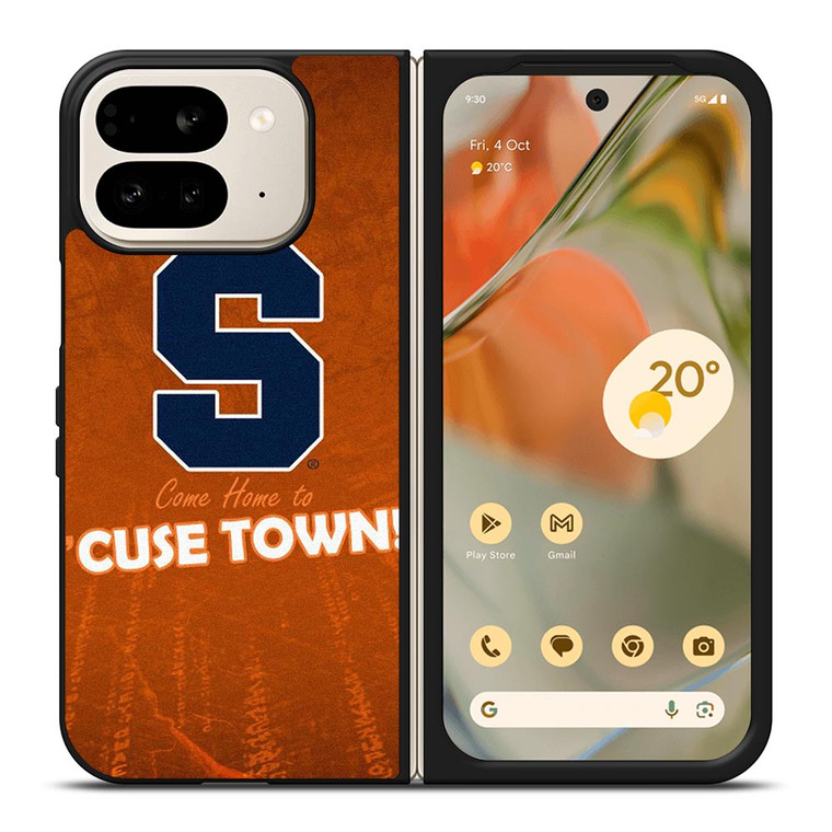 SYRACUSE ORANGE FOOTBALL Google Pixel 9 Pro Fold Case