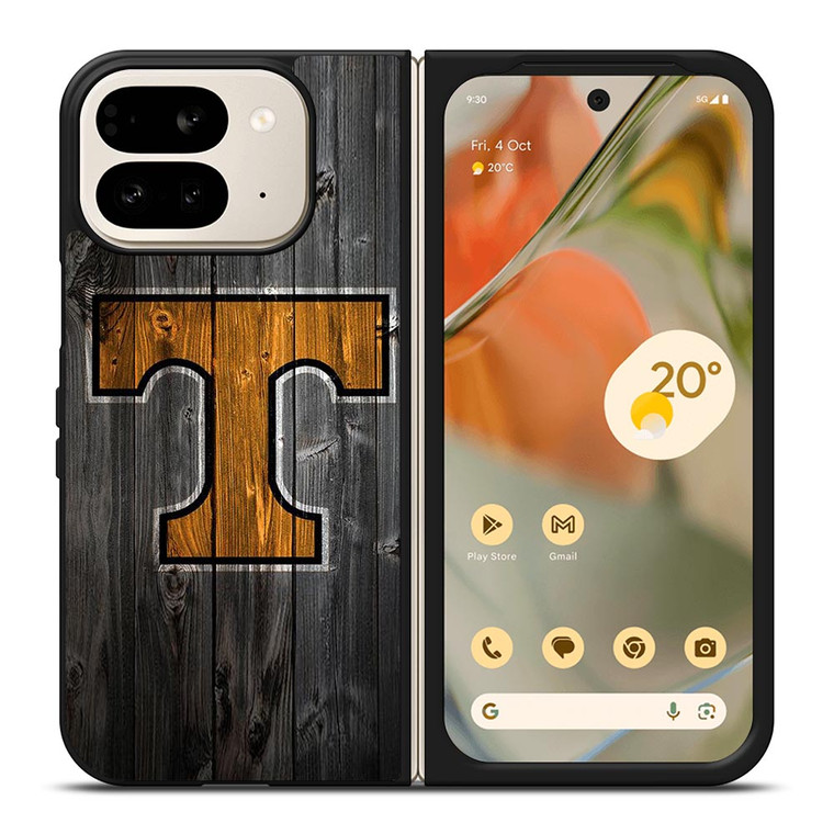 TENNESSEE VOLUNTEERS WOODEN LOGO Google Pixel 9 Pro Fold Case