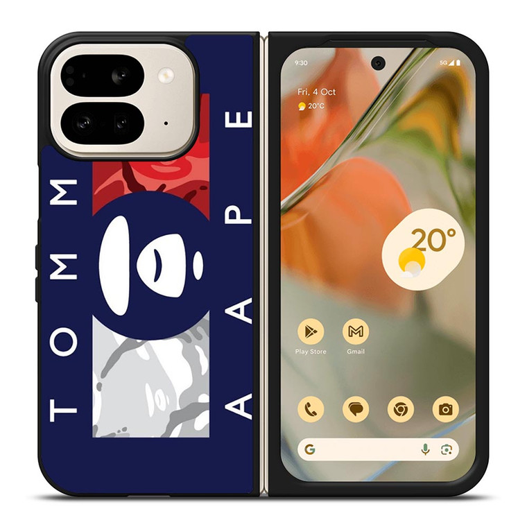 TOMMY HILFIGER BAPE CAMO LOGO Google Pixel 9 Pro Fold Case