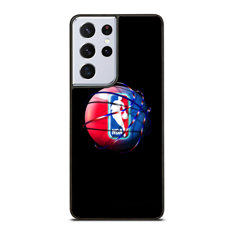 NBA LOGO COLORFUL BALL Samsung Galaxy S21 Ultra Case