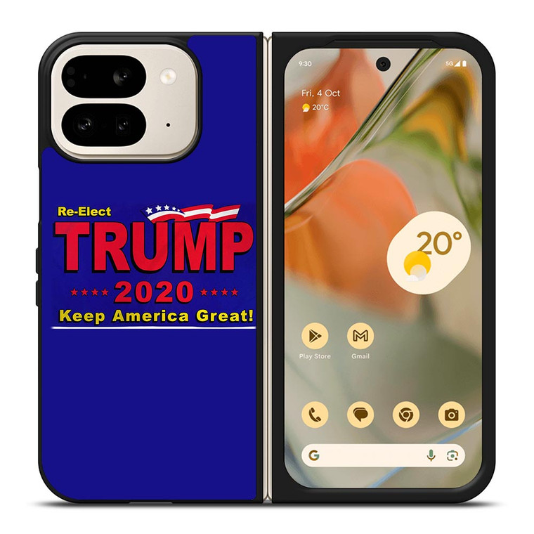 TRUMP 2020 RE ELECT KEEP AMERICA GREAT Google Pixel 9 Pro Fold Case