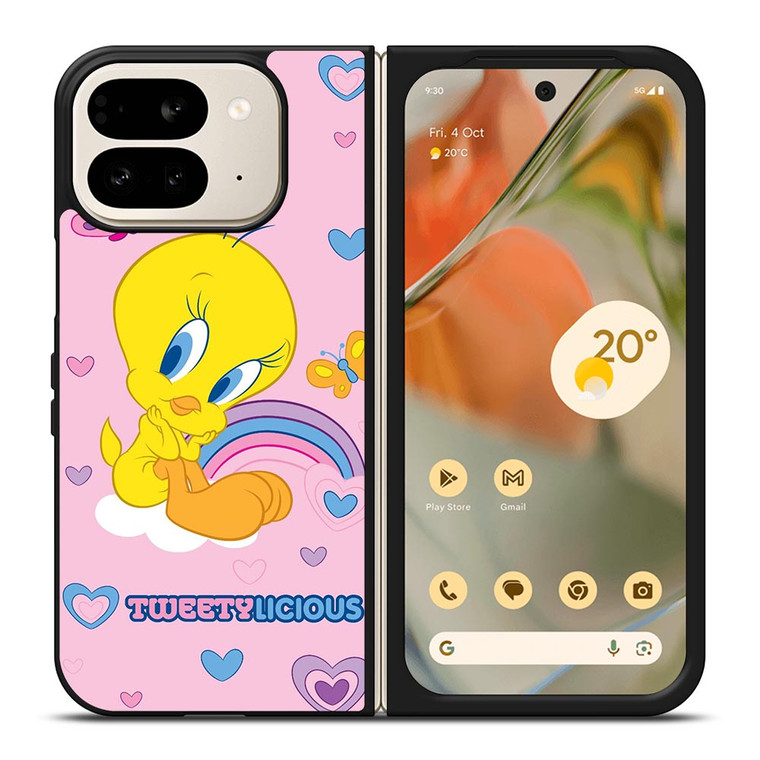 TWEETY BIRD COLLAGE Looney Tunes  Google Pixel 9 Pro Fold Case