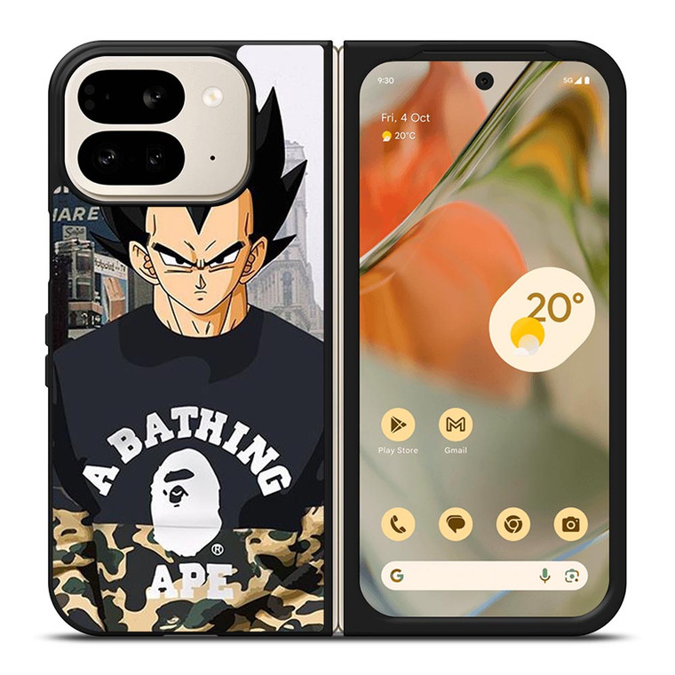 VEGETA CAMO BAPE SUPREME Google Pixel 9 Pro Fold Case