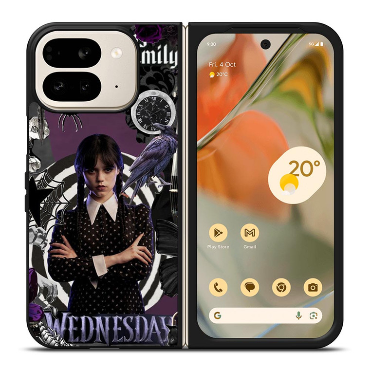 WEDNESDAY ADDAMS FAMILY SERIES Google Pixel 9 Pro Fold Case