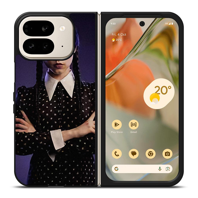 WEDNESDAY ADDAMS JENNA ORTEGA Google Pixel 9 Pro Fold Case