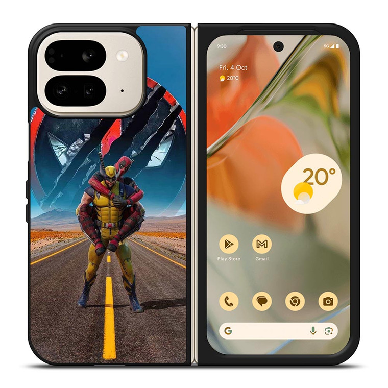 WOLVERINE FEAT DEADPOL MARVEL Google Pixel 9 Pro Fold Case