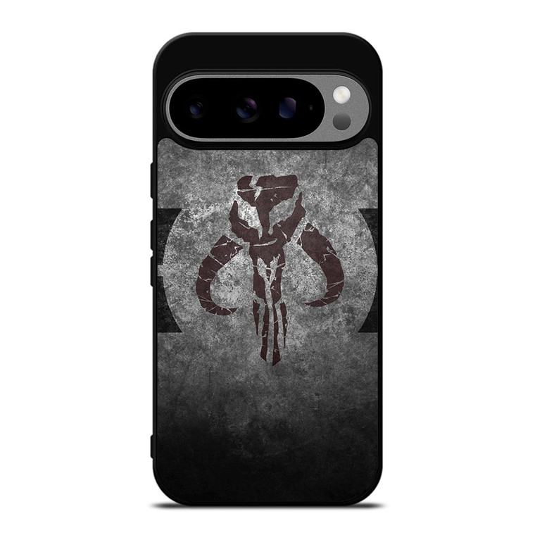 MANDALORIAN STAR WARS HEAD EMBLEM Google Pixel 9 Pro XL Case