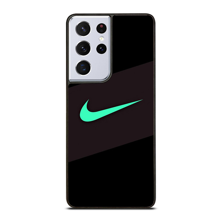 NIKE LIGHT GREEN LOGO Samsung Galaxy S21 Ultra Case