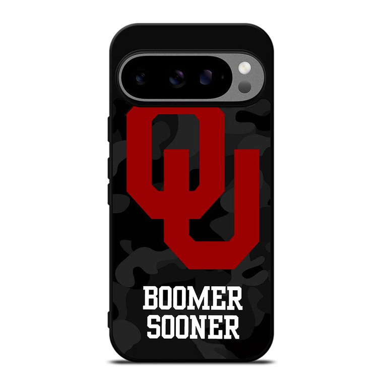 OKLAHOMA SOONERS CAMO LOGO Google Pixel 9 Pro XL Case