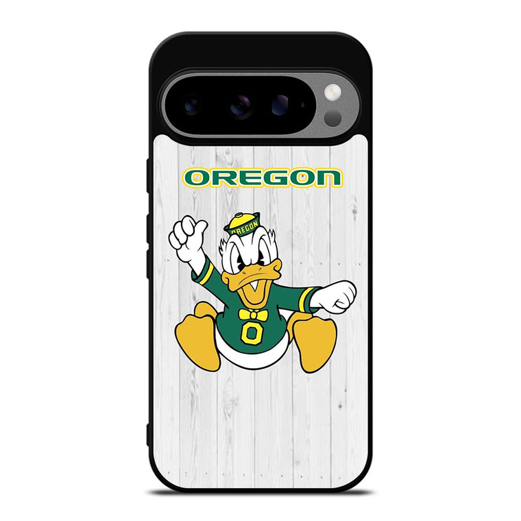 OREGON DUCKS WOODEN LOGO Google Pixel 9 Pro XL Case