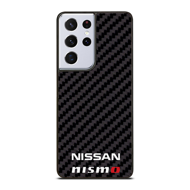 NISSAN NISMO JDM STYLE CARBON FIBER Samsung Galaxy S21 Ultra Case