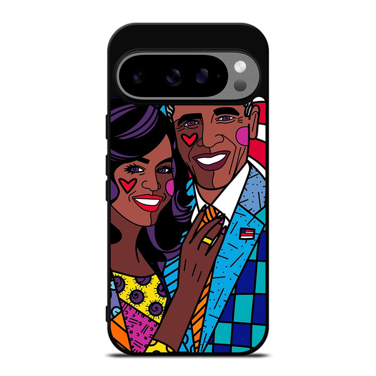 ROMERO BRITTO BARACK OBAMA Google Pixel 9 Pro XL Case