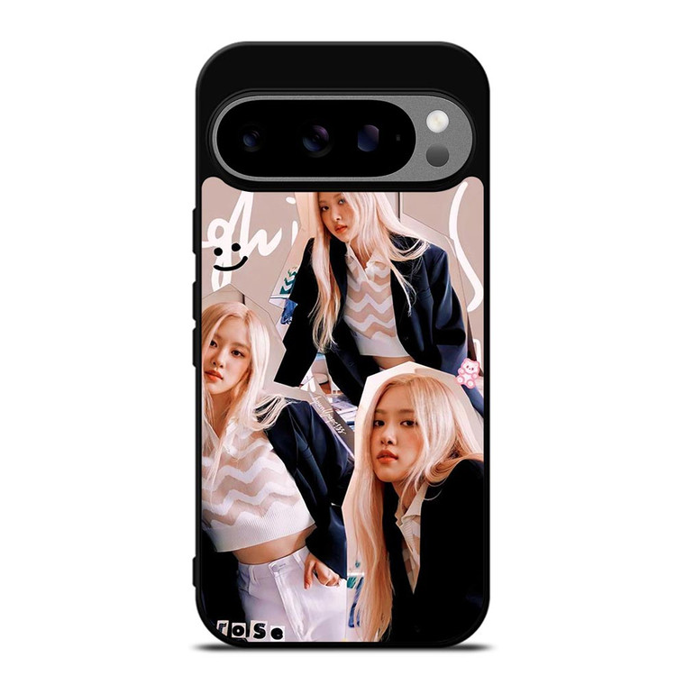 ROSE BLACKPINK SCRIBBLED Google Pixel 9 Pro XL Case