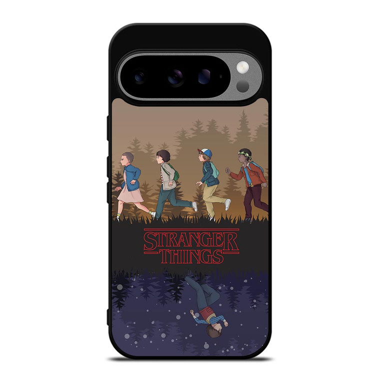 STRANGER THINGS CARTOON Google Pixel 9 Pro XL Case