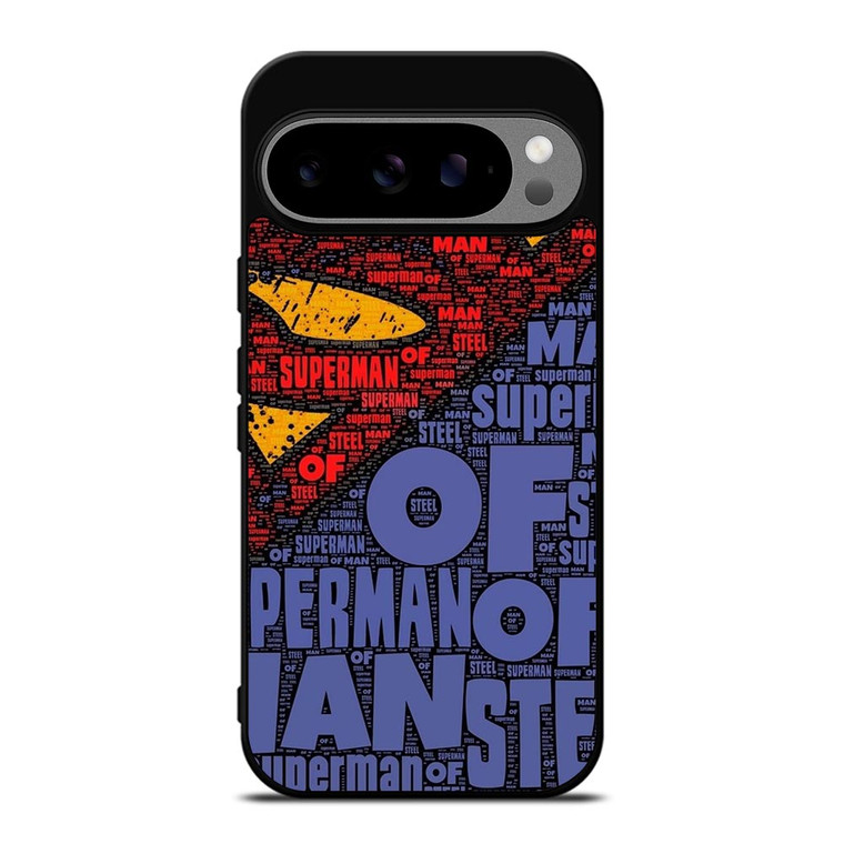 SUPERMAN LOGO ART WALL Google Pixel 9 Pro XL Case
