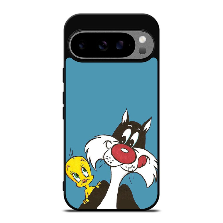 SYLVESTER AND TWEETY CLASSIC CARTOON Google Pixel 9 Pro XL Case