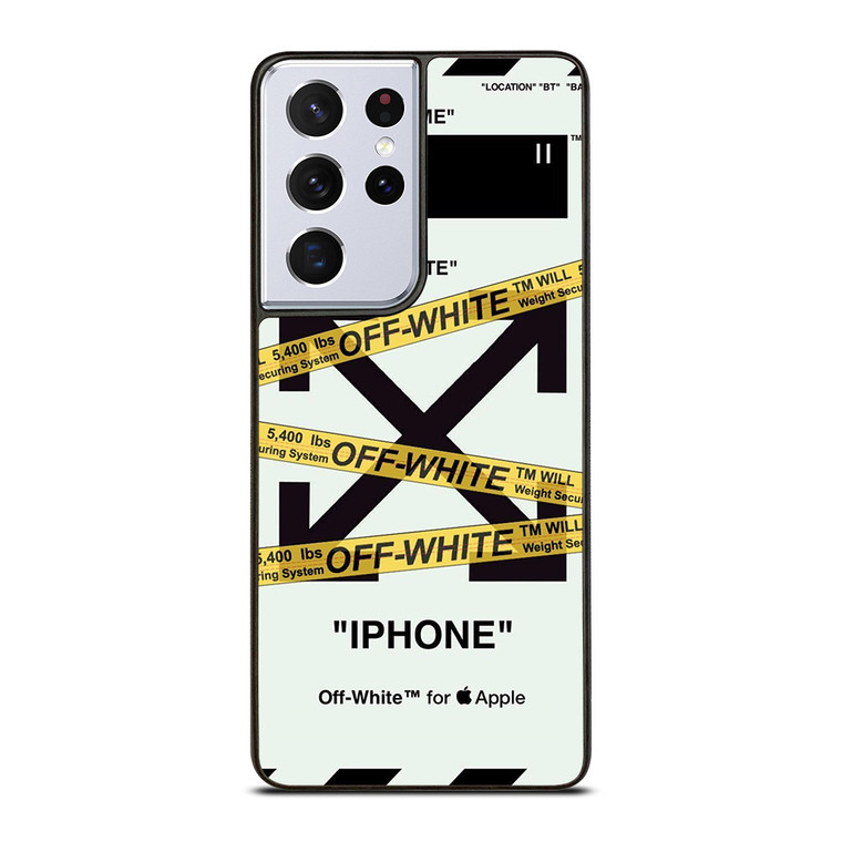 OFF WHITE ICON Samsung Galaxy S21 Ultra Case