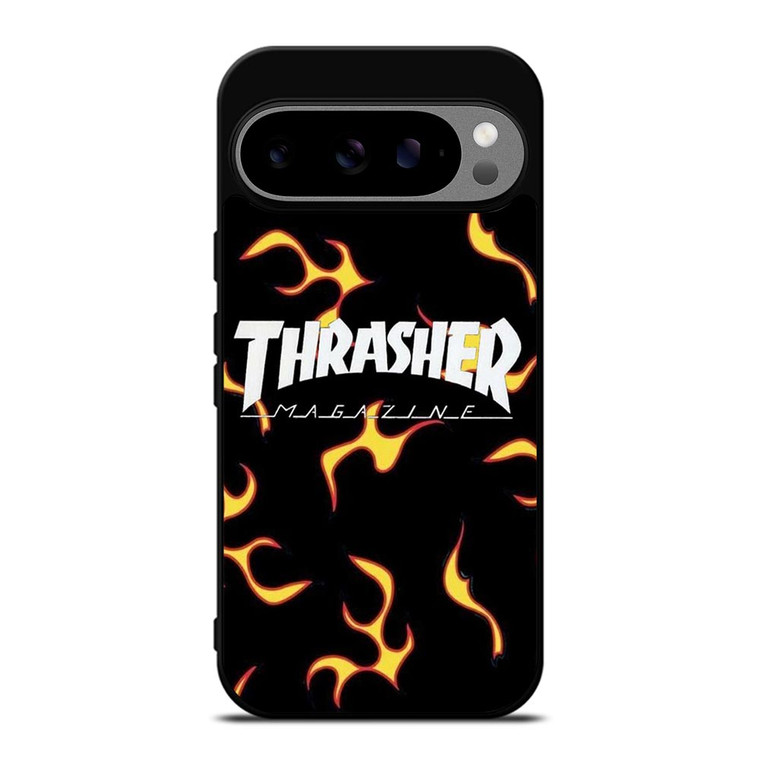 THRASHER SKATEBOARD MAGAZINE FLAME Google Pixel 9 Pro XL Case