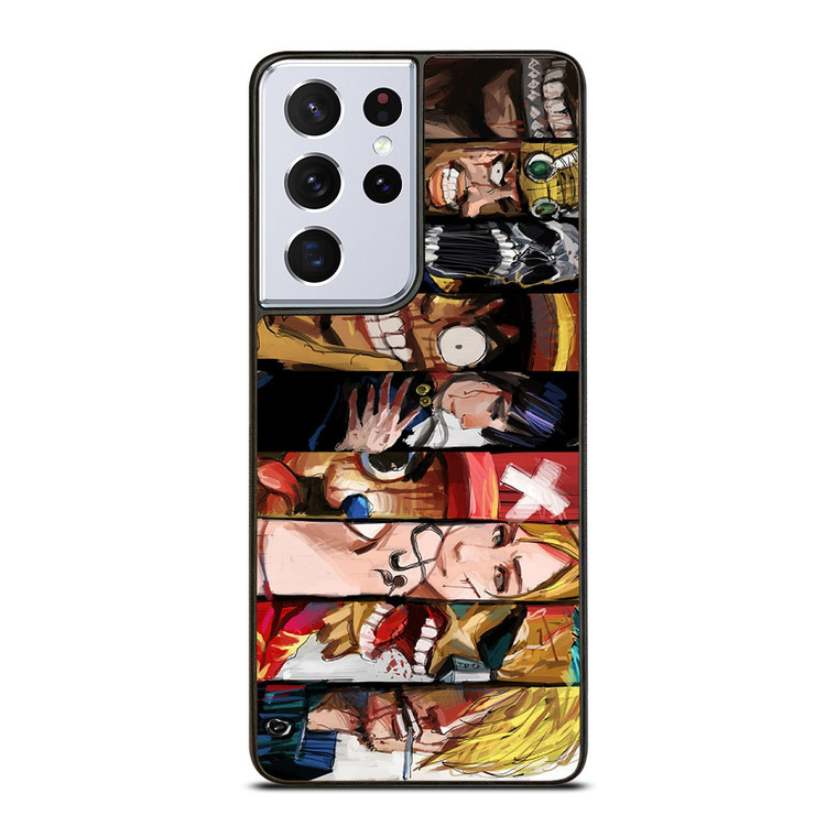 ONE PIECE CHARACTER COLLAGE Samsung Galaxy S21 Ultra Case