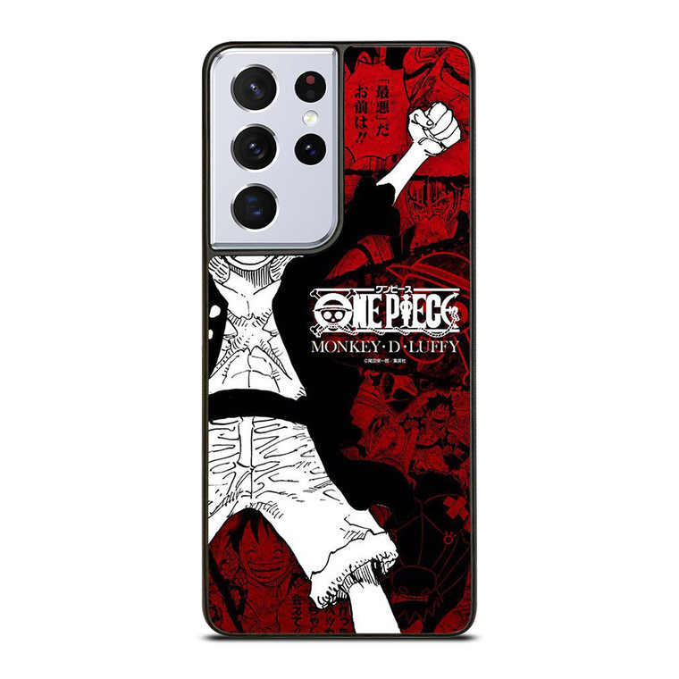 ONE PIECE MONKEY D LUFFY Samsung Galaxy S21 Ultra Case