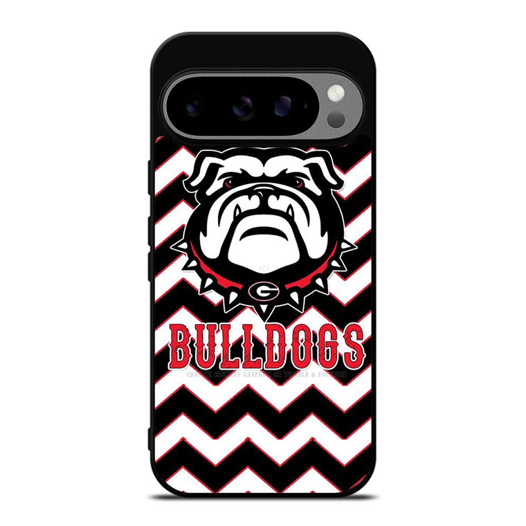 UGA GEORGIA BULLDOGS STRIPE LOGO Google Pixel 9 Pro XL Case