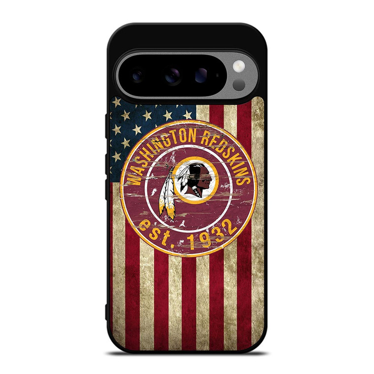 WASHINGTON REDSKINS AMERICAN FLAG Google Pixel 9 Pro XL Case