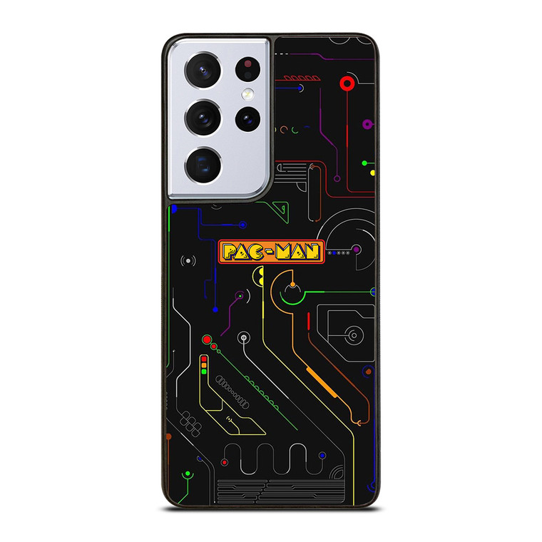 PAC MAN CIRCUIT ENGINE Samsung Galaxy S21 Ultra Case