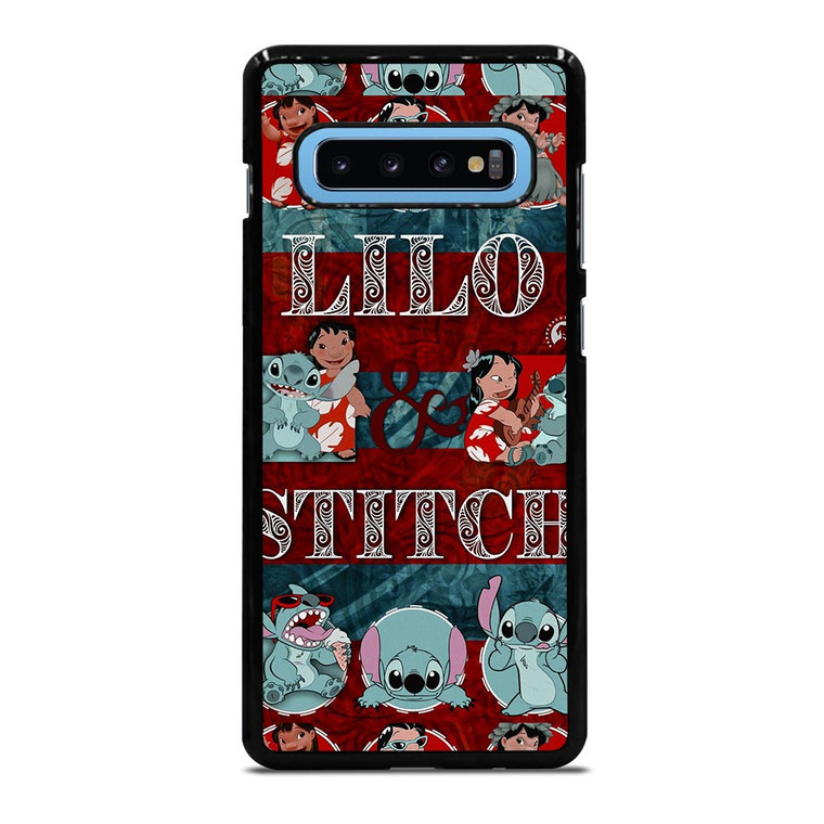 LILO AND STITCH ART COLLAGE Samsung Galaxy S10 Plus Case