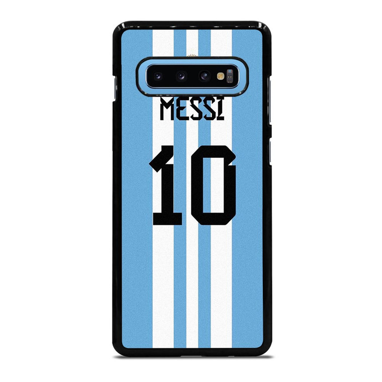LIONEL MESSI ARGENTINA JERSEY 2 Samsung Galaxy S10 Plus Case