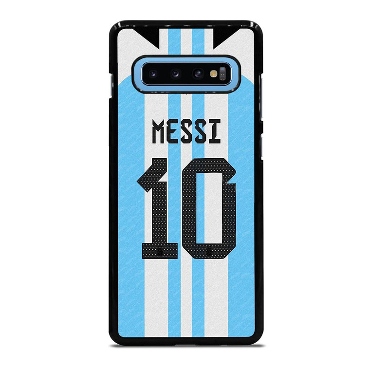 LIONEL MESSI ARGENTINA JERSEY Samsung Galaxy S10 Plus Case