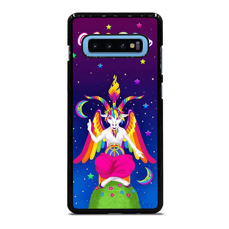 LISA FRANK BAPHOMET Samsung Galaxy S10 Plus Case