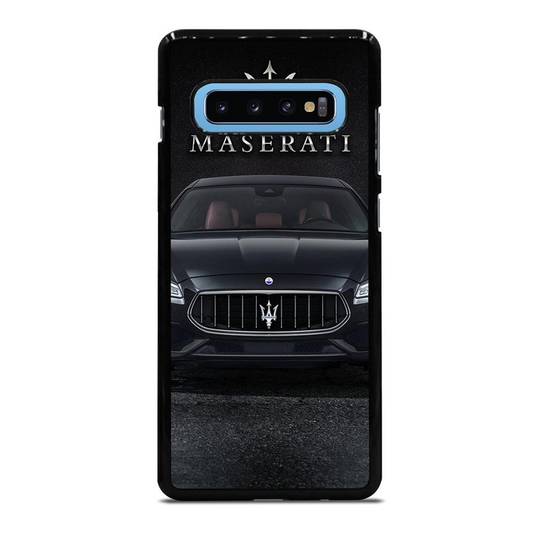 MASERATI CAR BLACK LOGO Samsung Galaxy S10 Plus Case