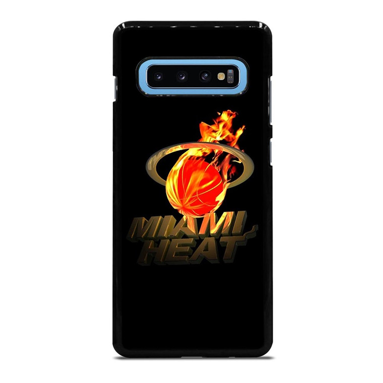 MIAMI HEAT LOGO ART Samsung Galaxy S10 Plus Case