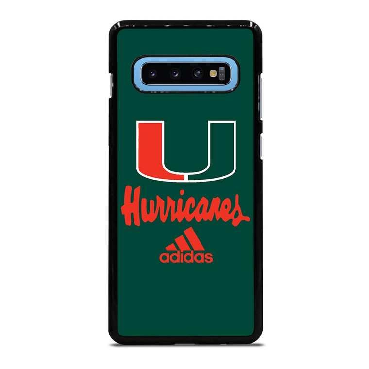 MIAMI HURRICANES GREEN LOGO Samsung Galaxy S10 Plus Case