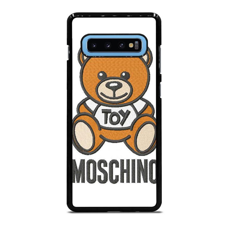 MOSCHINO TOY EMBROIDERED Samsung Galaxy S10 Plus Case