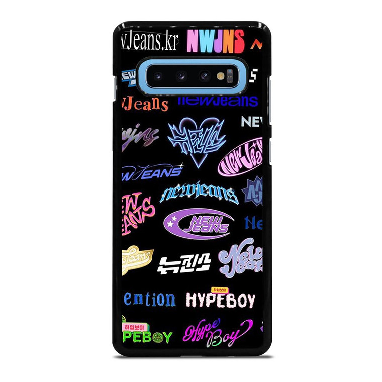NEWJEANS STICKER COLLAGE Samsung Galaxy S10 Plus Case
